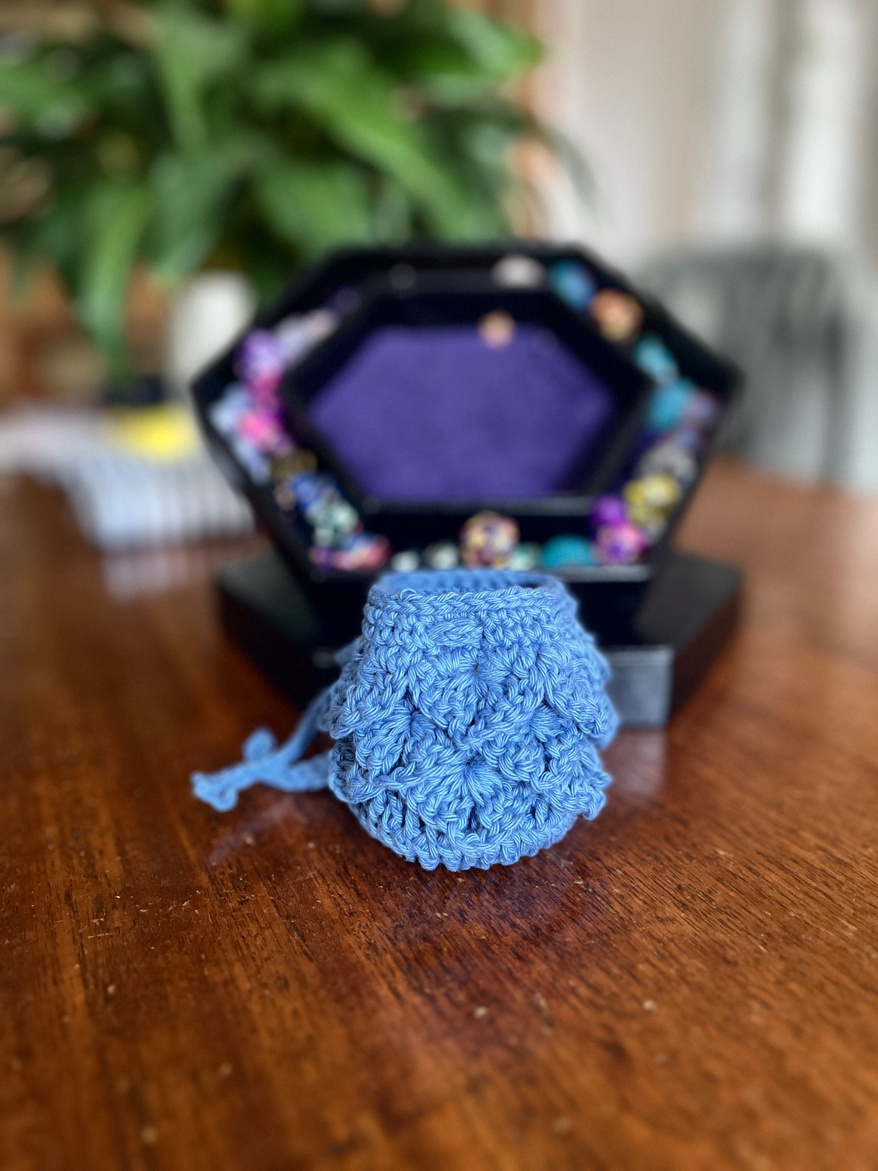 Crochet Dice Bags for D&D-Small