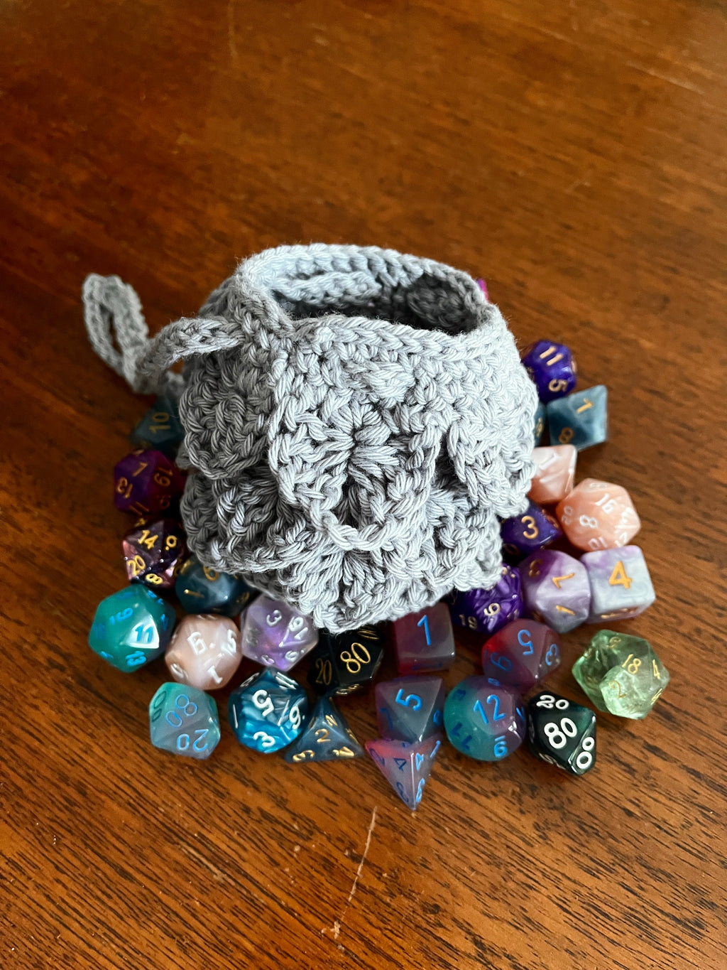 Crochet Dice Bags for D&D-Small