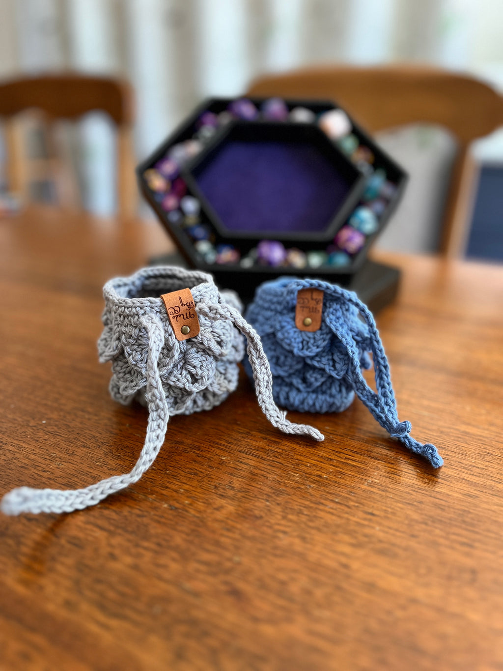 Crochet Dice Bags for D&D-Small