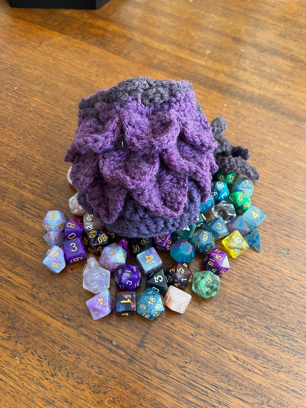 Crochet Dice Bags for D&D- Large
