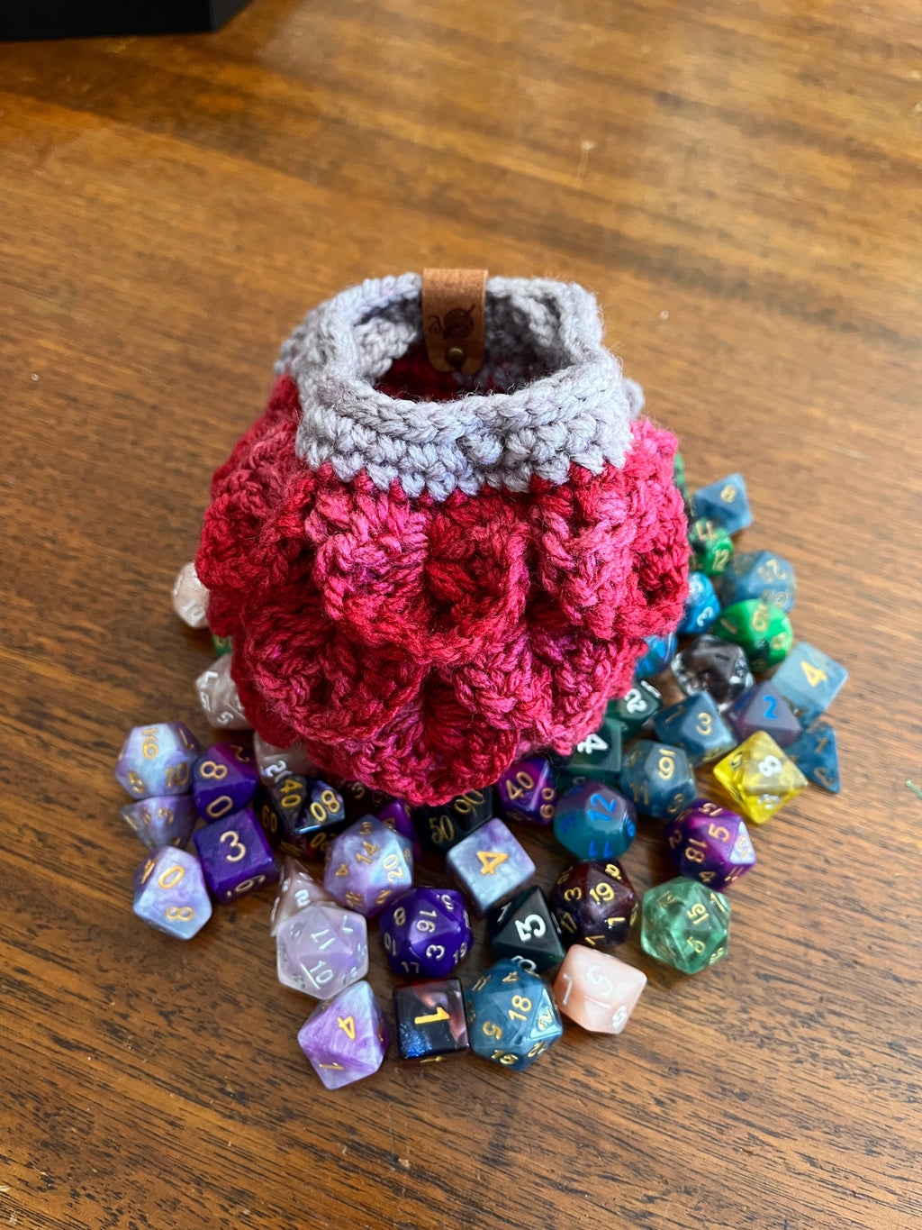 Crochet Dice Bags for D&D- Large