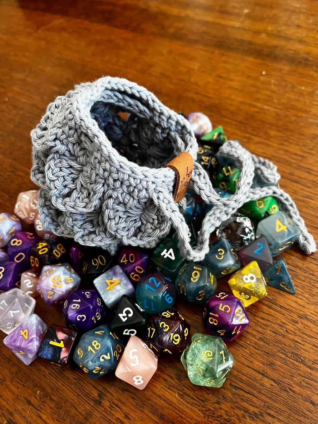 Crochet Dice Bags for D&D-Small