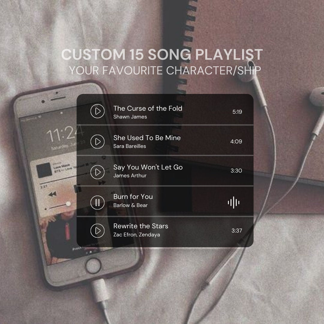 Comfort Character Playlist 15 Songs